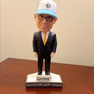 Governor Larry Hogan Southern Maryland Blue Crabs Baseball bobblehead